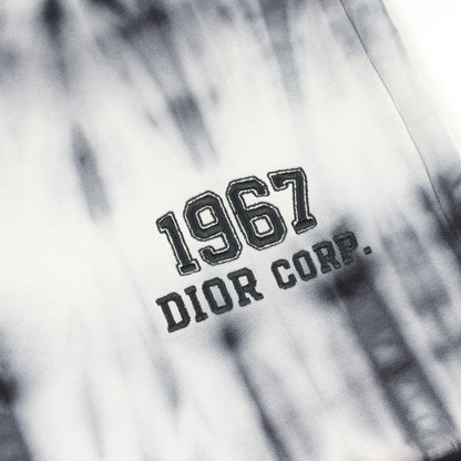 スウェットパンツ ダイダイ柄 刺繍 コットン ブラック ホワイト キッズ ディオール ボトムス DIOR