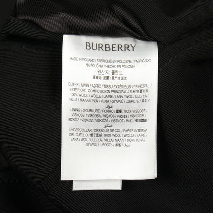 ロングコート ウール ブラック バーバリー アウター BURBERRY
