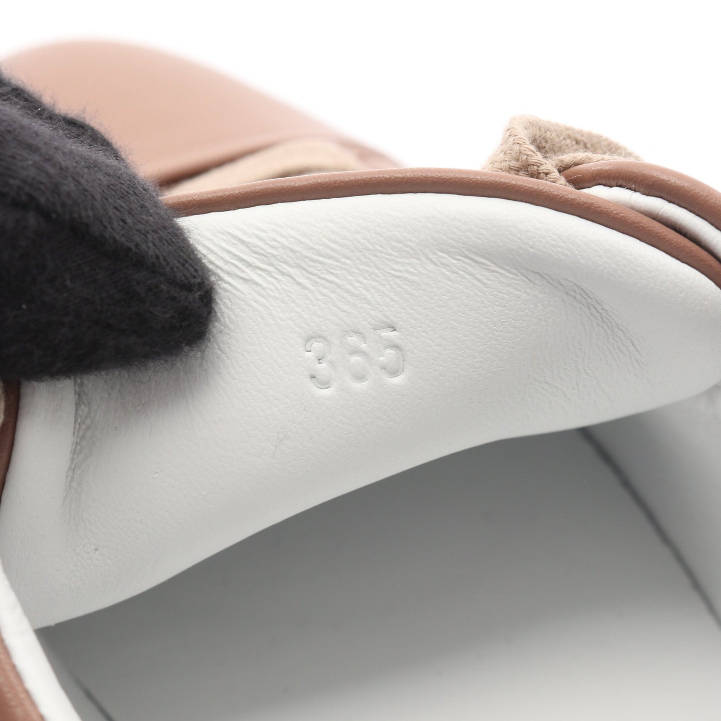 ハッピー スニーカー レザー ダスティピンク エルメス シューズ HERMES