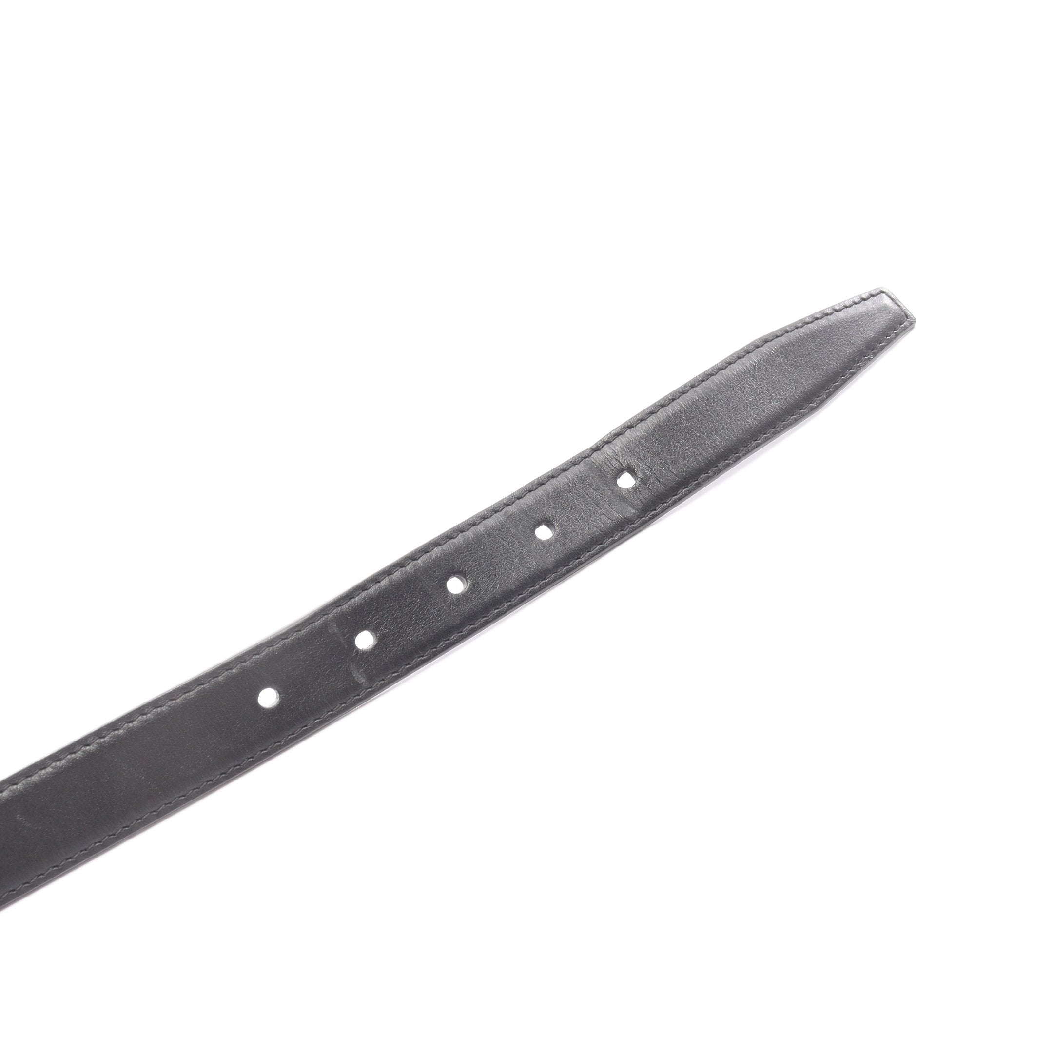 シルバー金具 ベルト レザー ブラック ドルチェアンドガッバーナ – RECLO