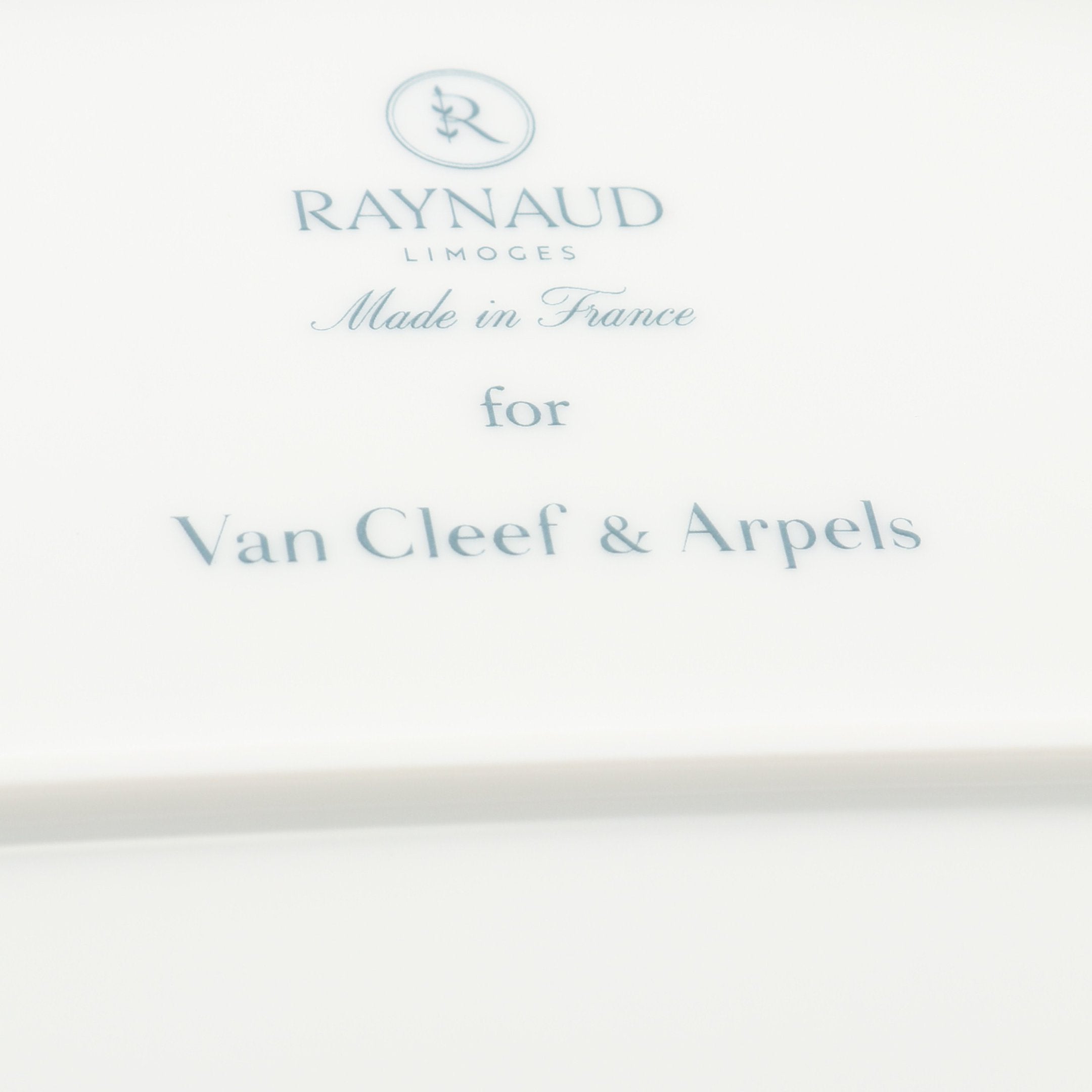 Van Cleef & Arpels × RAYNAUD プレート 食器 陶器 ホワイト