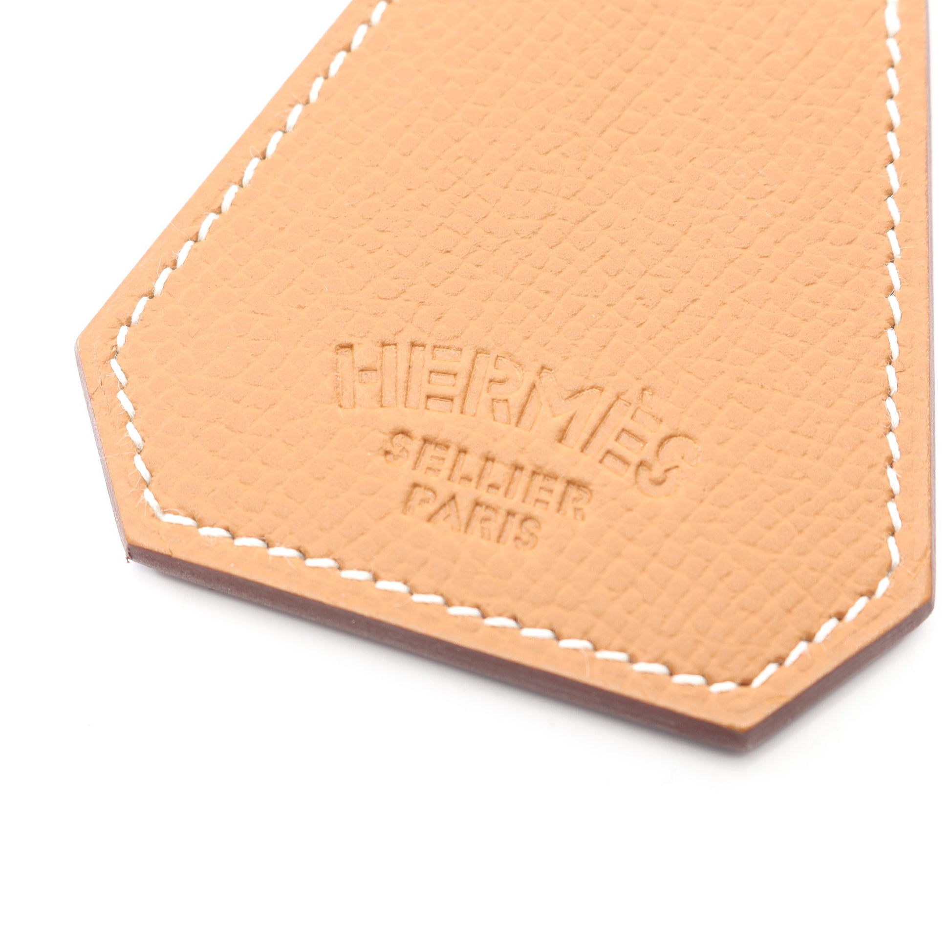 カピュシーヌ ハットクリップ 小物 ヴォーエプソン ライトブラウン エルメス 財布・小物 HERMES