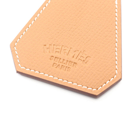 カピュシーヌ ハットクリップ 小物 ヴォーエプソン ライトブラウン エルメス 財布・小物 HERMES