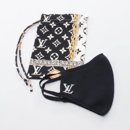 マスク マイユ マスクカバー 小物 ナイロン ブラック ホワイト ルイヴィトン 財布・小物 LOUIS VUITTON