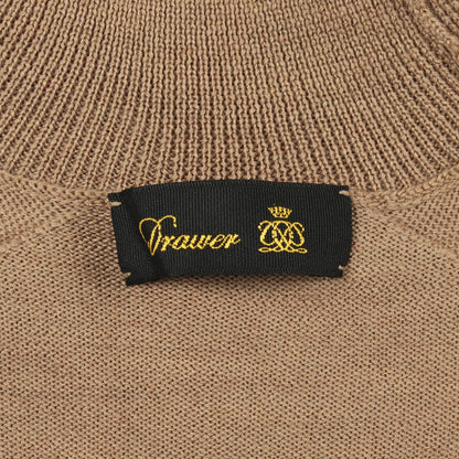 ニット タートルネック ウール ベージュ ドゥロワー トップス Drawer