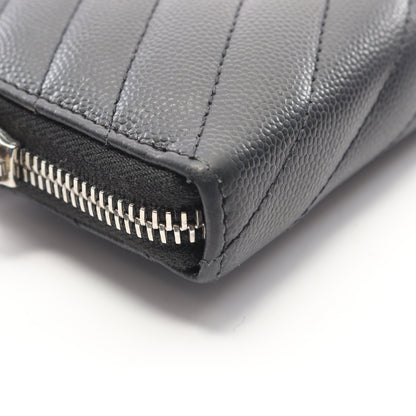 モノグラム サンローラン ラウンドファスナー長財布 レザー ブラック サンローランパリ 財布・小物 SAINT LAURENT PARIS