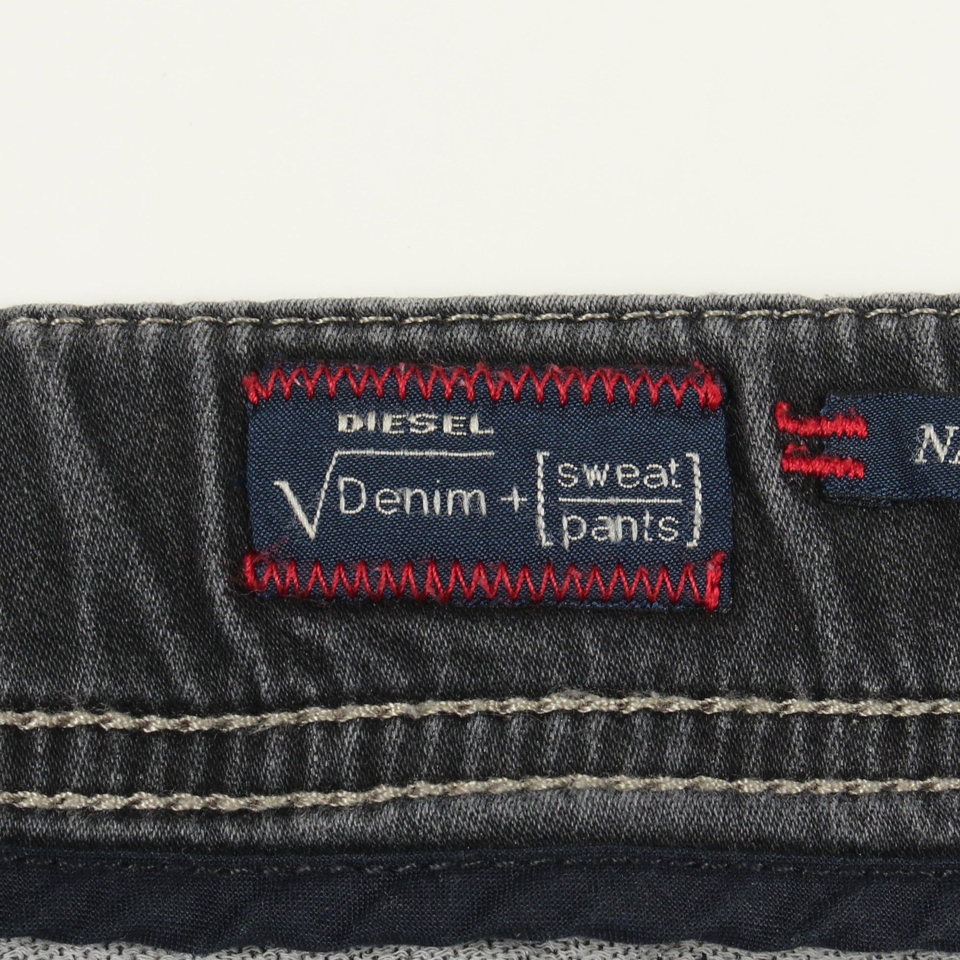 NARROT-NE JOGG JEANS デニムパンツ ジョガーパンツ コットン グレー ヴィンテージ加工 ディーゼル ボトムス DIESEL