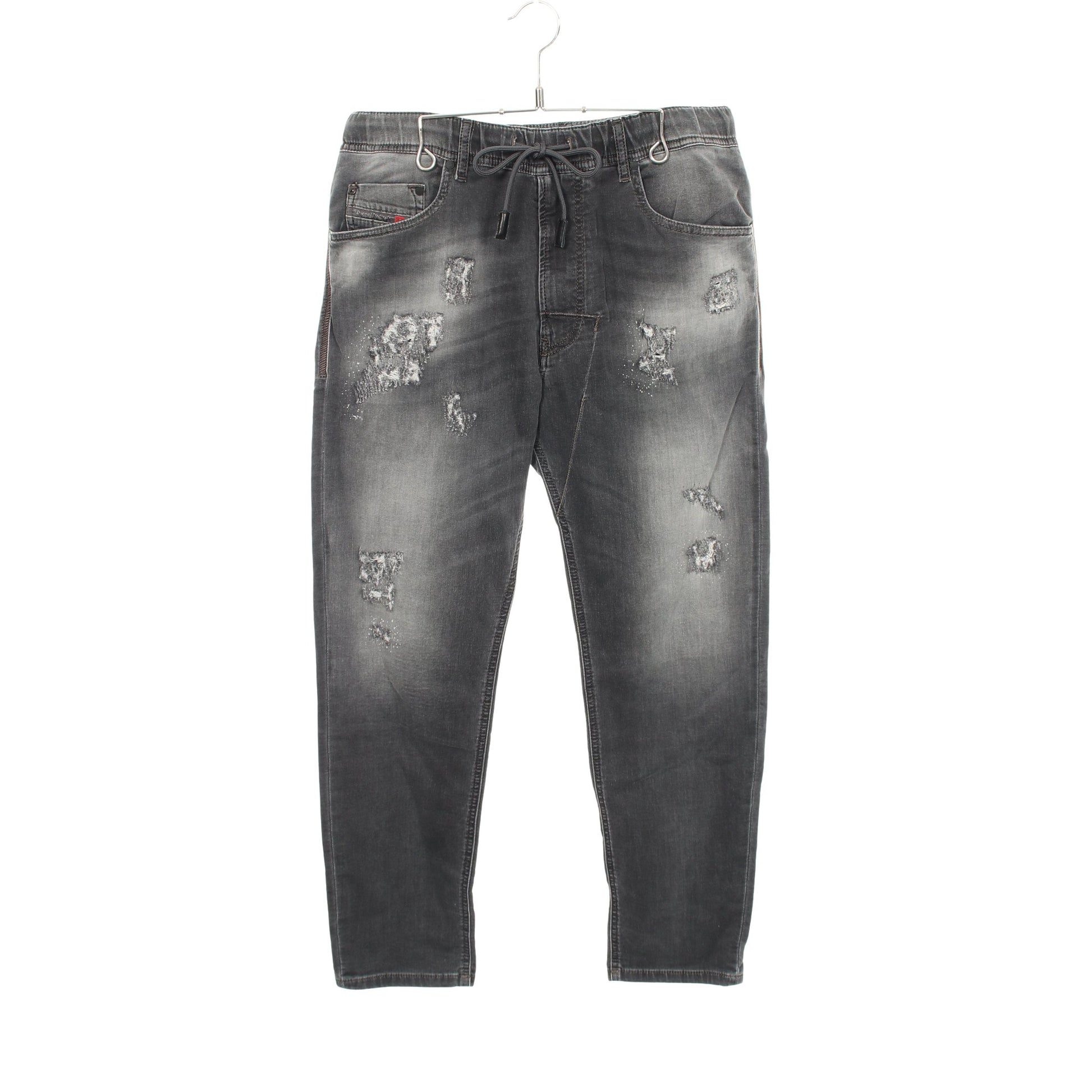 NARROT-NE JOGG JEANS デニムパンツ ジョガーパンツ コットン グレー ヴィンテージ加工 ディーゼル ボトムス DIESEL