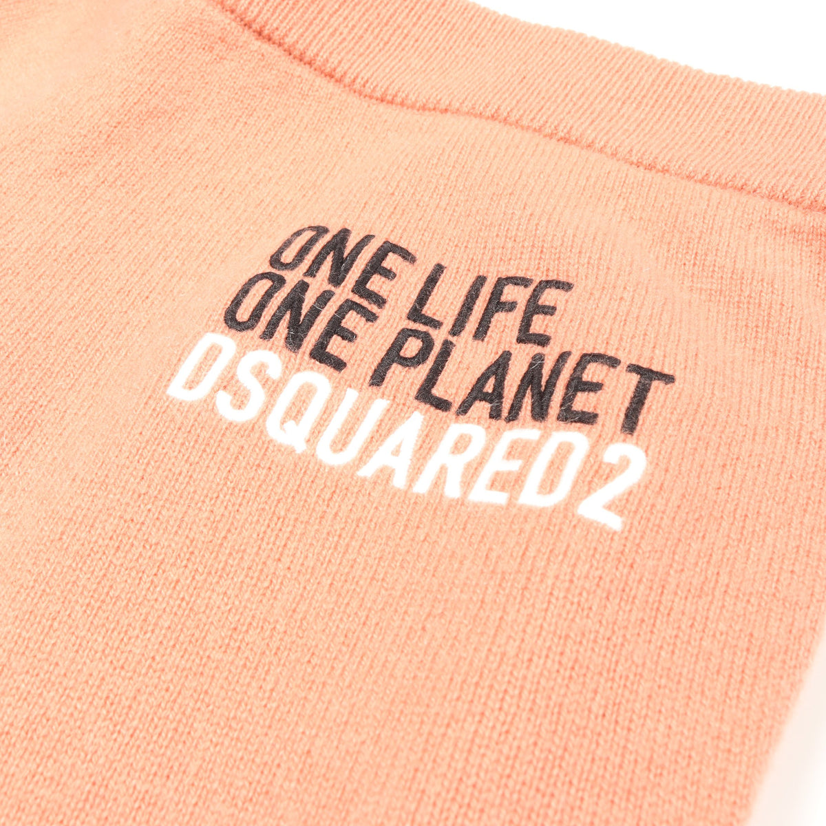 ニット ジョガーパンツ カシミヤ コーラルピンク ディースクエアード ボトムス DSQUARED2