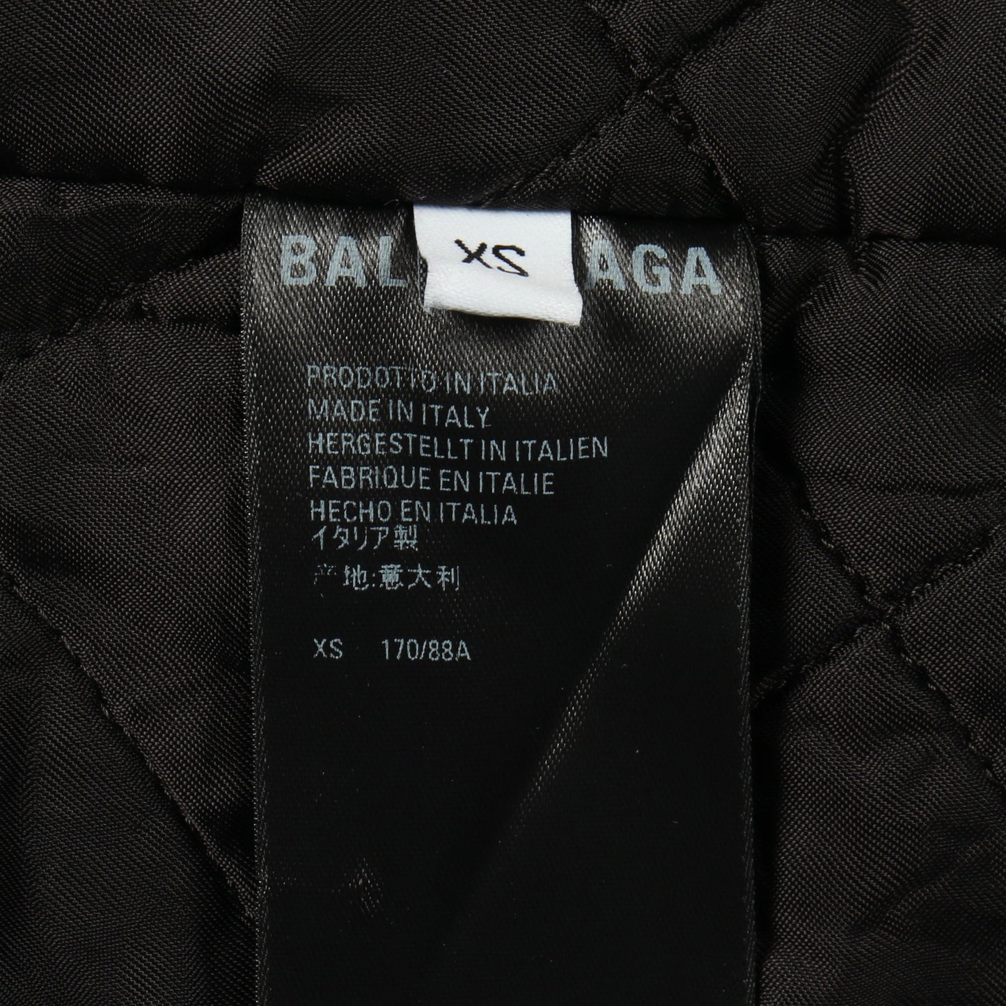 レイヤードライク コート チェック コットン レッド ネイビー ブラック バレンシアガ アウター BALENCIAGA