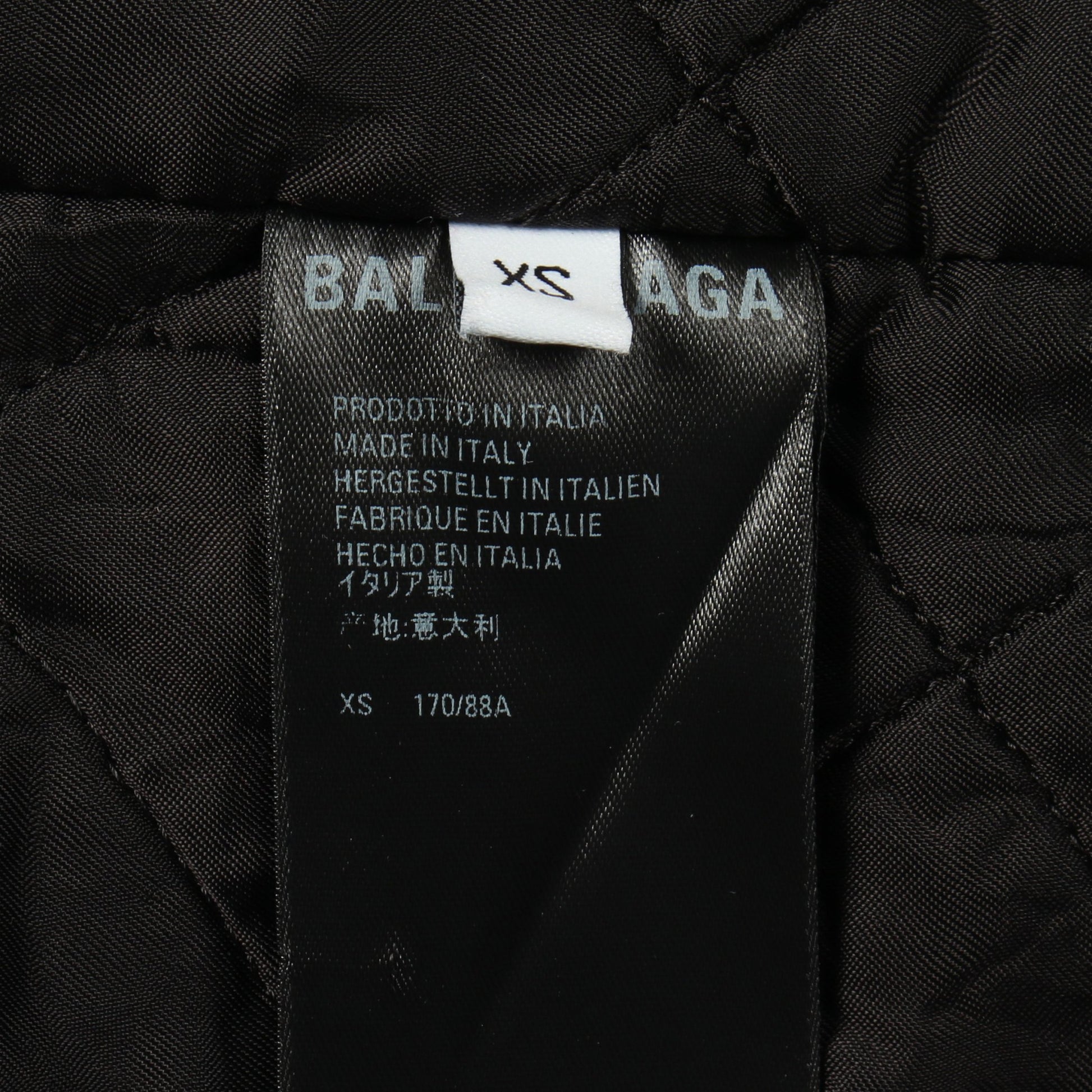 レイヤードライク コート チェック コットン レッド ネイビー ブラック バレンシアガ アウター BALENCIAGA