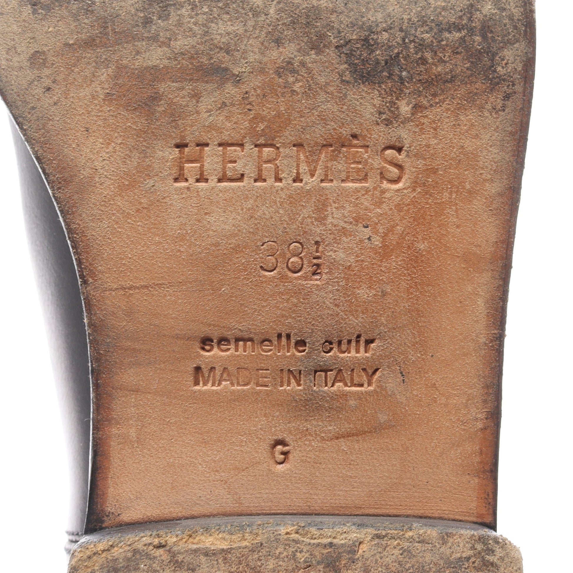 ジャンピング ケリー ブーツ レザー ブラック エルメス シューズ HERMES