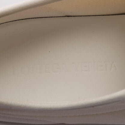 バルカン プラットフォーム スニーカー キャンバス ホワイト ボッテガヴェネタ シューズ BOTTEGA VENETA