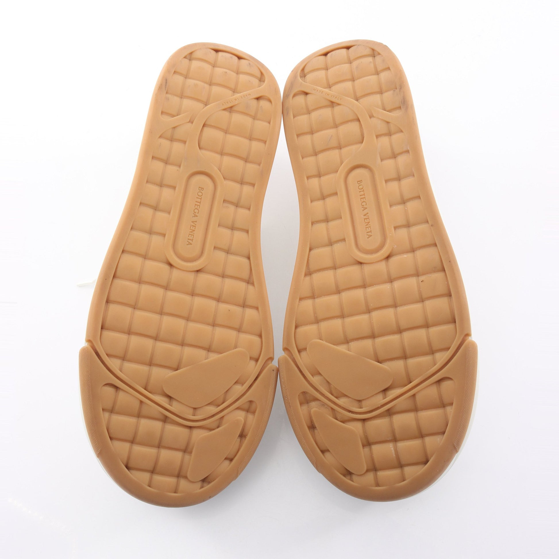 バルカン プラットフォーム スニーカー キャンバス ホワイト ボッテガヴェネタ シューズ BOTTEGA VENETA