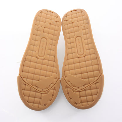 バルカン プラットフォーム スニーカー キャンバス ホワイト ボッテガヴェネタ シューズ BOTTEGA VENETA