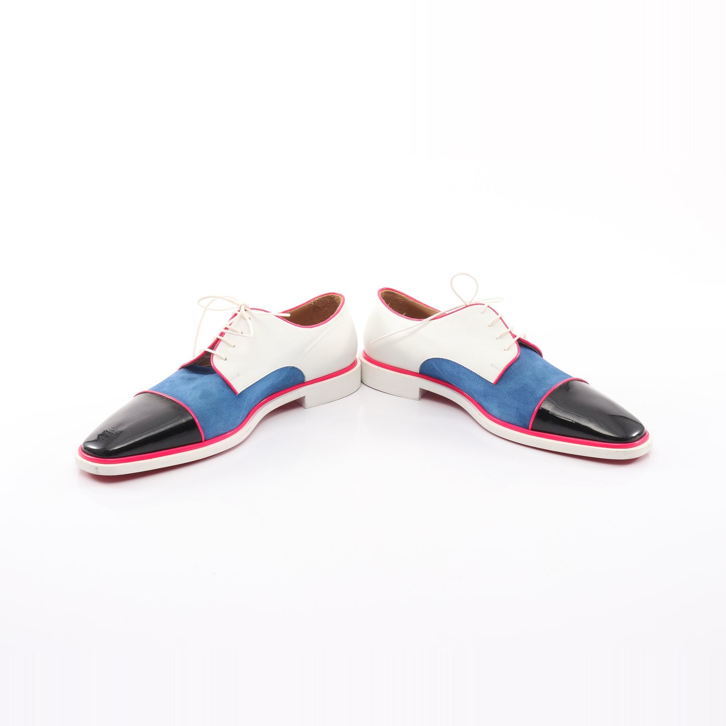 ドレスシューズ レザー スエード エナメルレザー オフホワイト ブルー ブラック クリスチャンルブタン シューズ Christian Louboutin