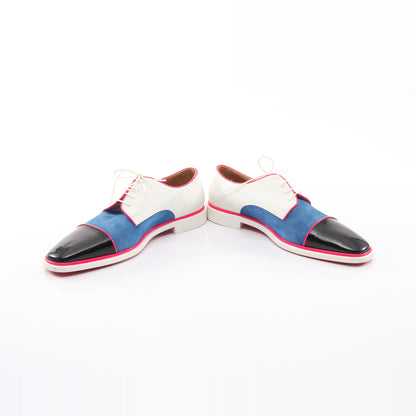 ドレスシューズ レザー スエード エナメルレザー オフホワイト ブルー ブラック クリスチャンルブタン シューズ Christian Louboutin