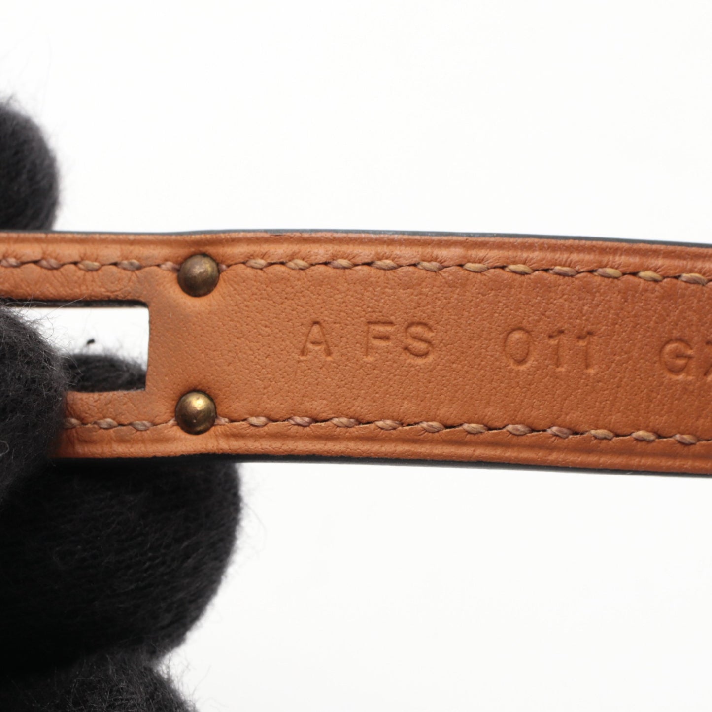 ケリー ドゥブルトゥール ブレスレット ボックスカーフ ブラック ゴールド金具 A刻印 エルメス アクセサリー HERMES
