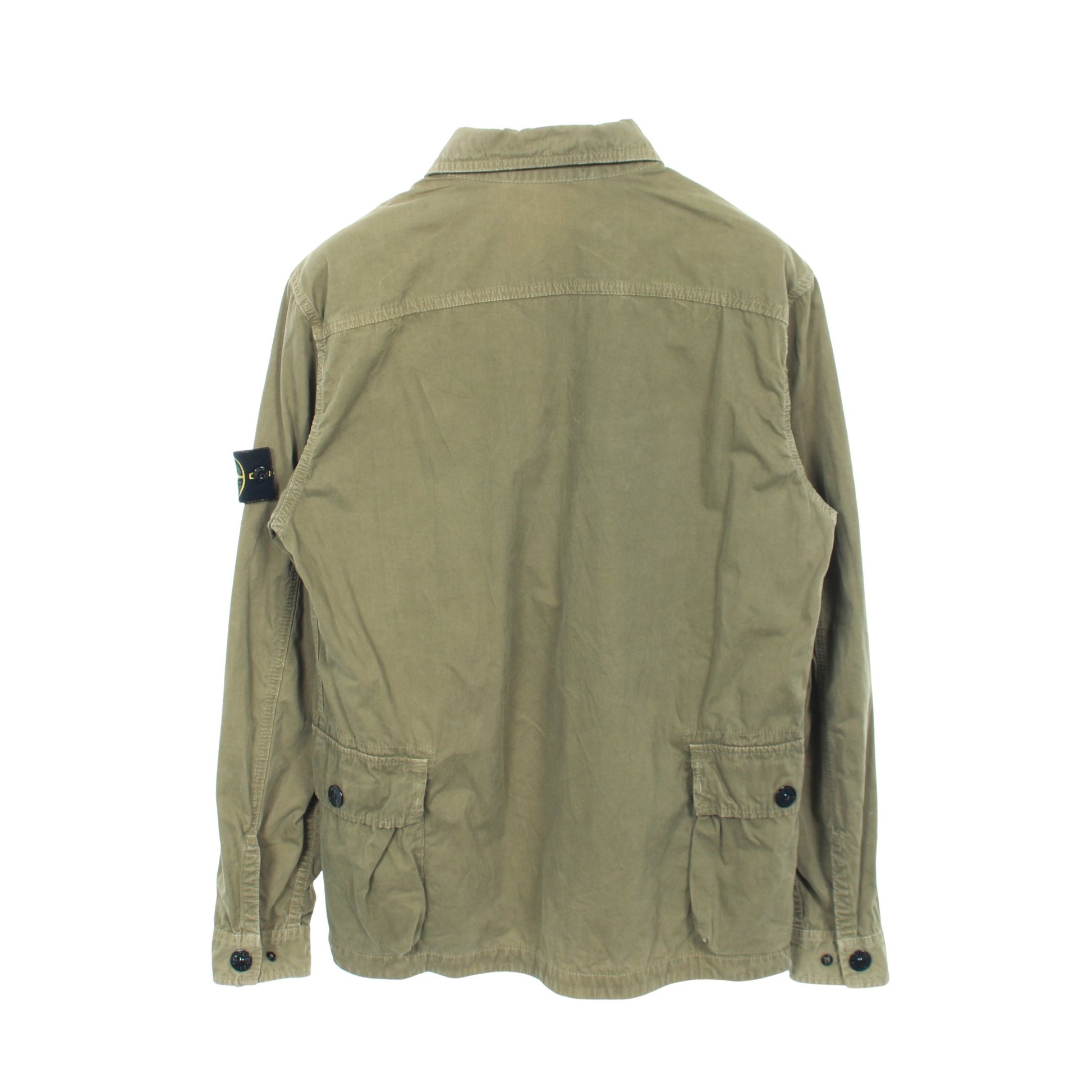 ワークジャケット コットン カーキグリーン ストーンアイランド アウター Stone Island