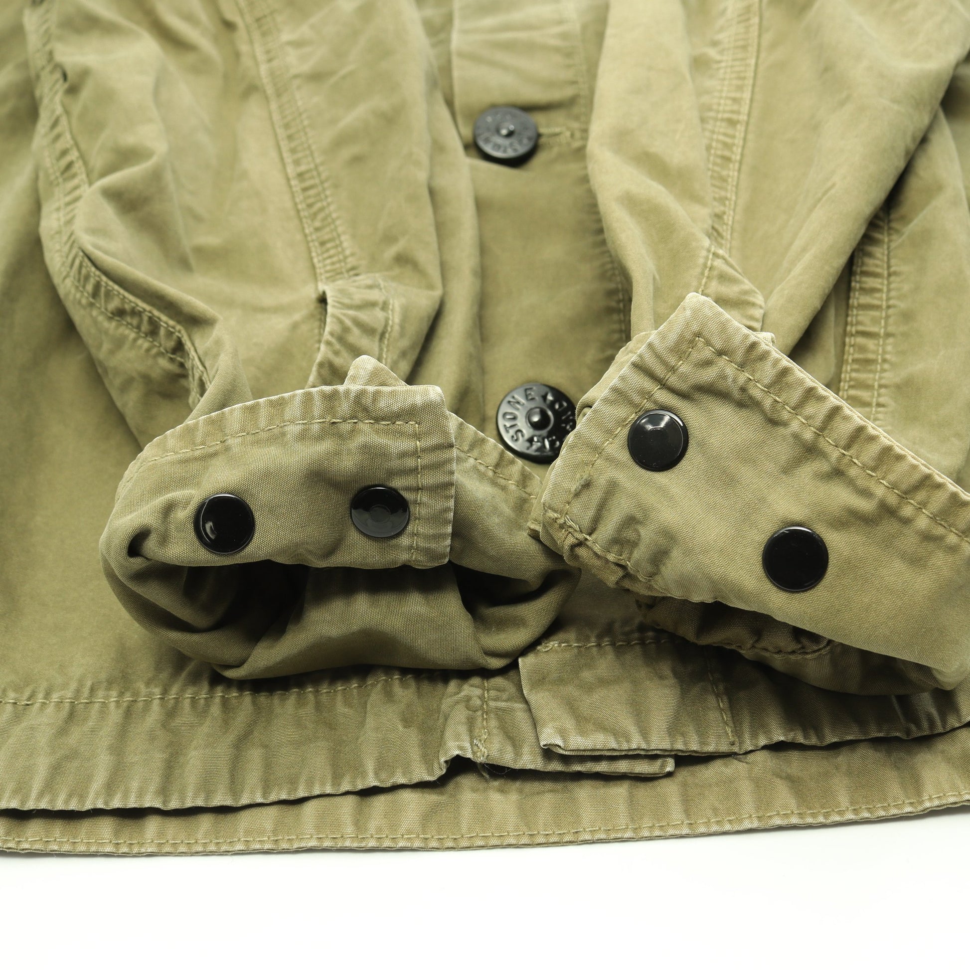 ワークジャケット コットン カーキグリーン ストーンアイランド アウター Stone Island