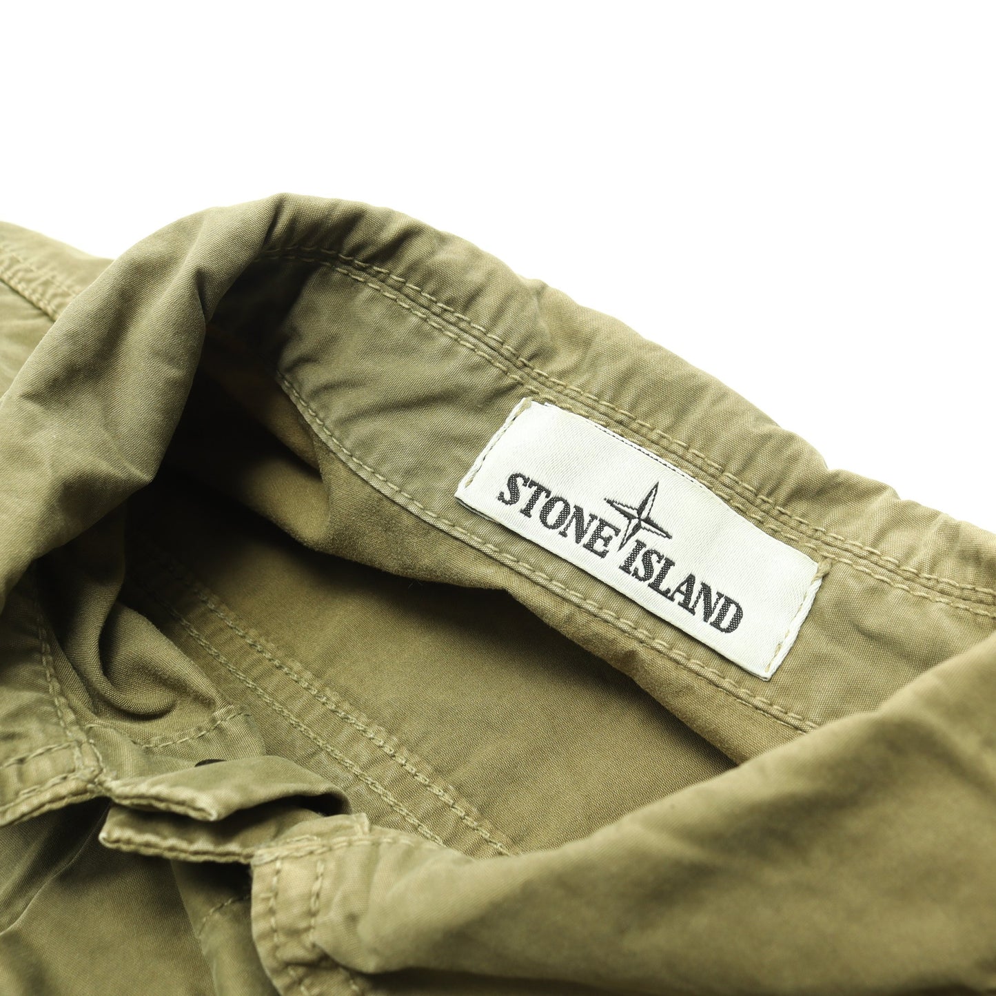ワークジャケット コットン カーキグリーン ストーンアイランド アウター Stone Island