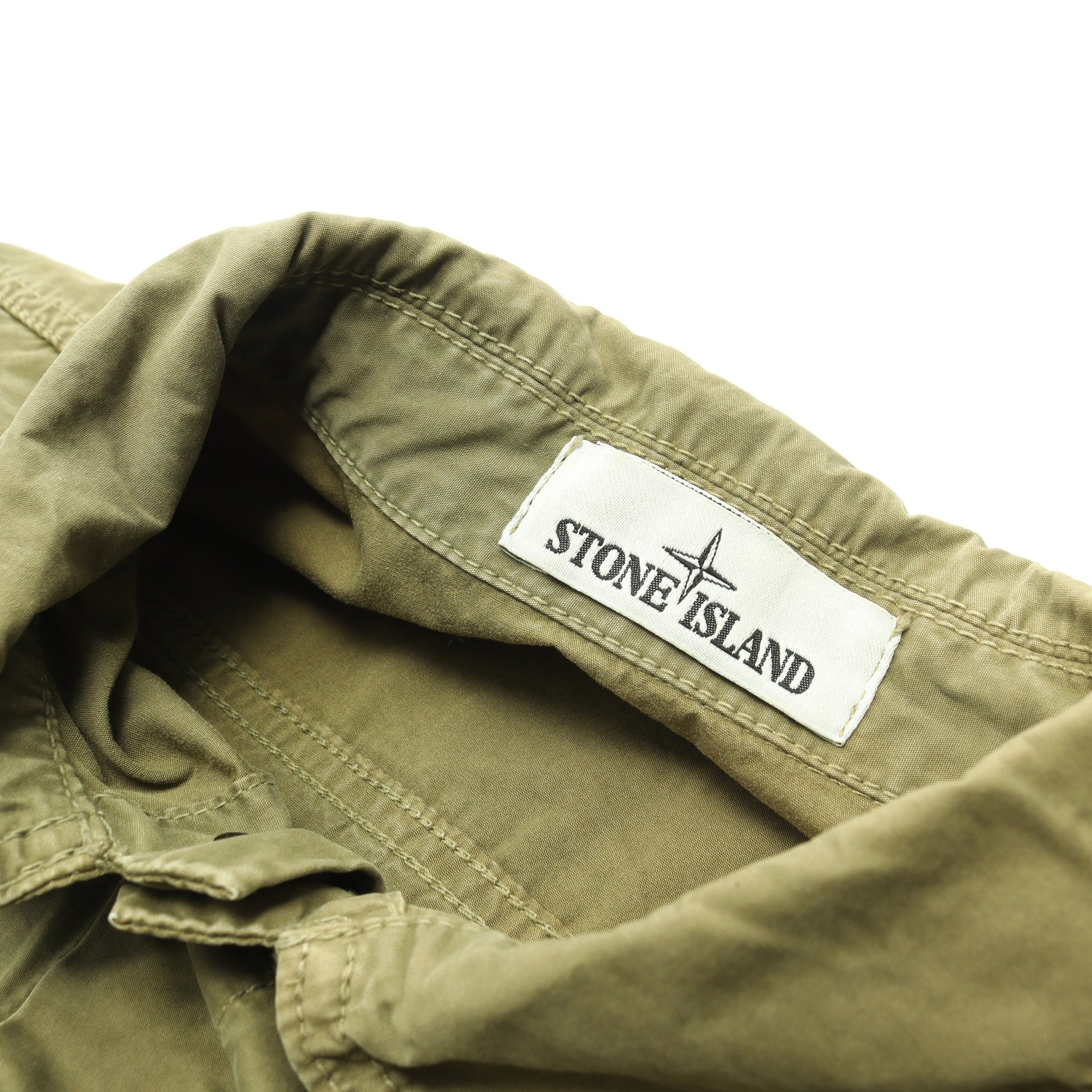 ワークジャケット コットン カーキグリーン ストーンアイランド アウター Stone Island
