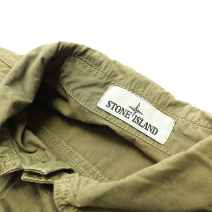 ワークジャケット コットン カーキグリーン ストーンアイランド アウター Stone Island