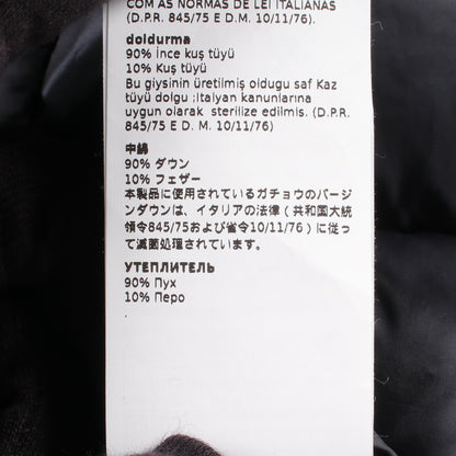 THE CUBE フード付き ダウンジャケット ネイビー マックスマーラ アウター Max Mara
