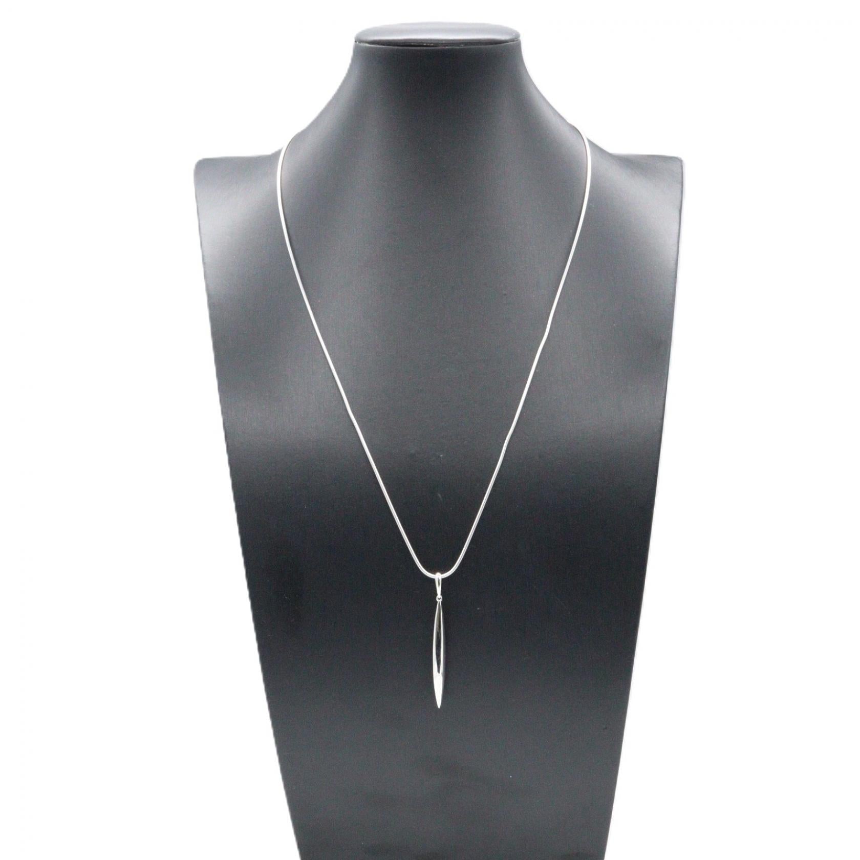 フェザー ネックレス ネックレス K18WG ホワイトゴールド ティファニー アクセサリー TIFFANY & Co.