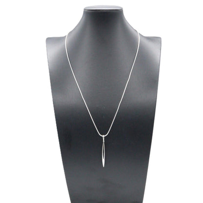 フェザー ネックレス ネックレス K18WG ホワイトゴールド ティファニー アクセサリー TIFFANY & Co.
