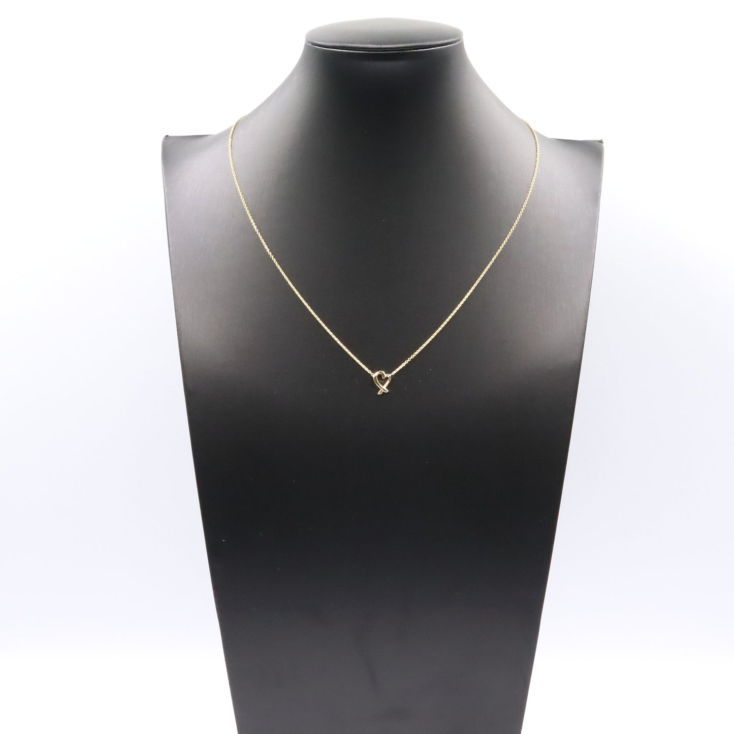 ラビングハート ネックレス ネックレス K18YG イエローゴールド ティファニー アクセサリー TIFFANY & Co.