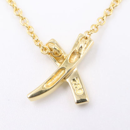 キスネックレス スモール ネックレス K18YG イエローゴールド ティファニー アクセサリー TIFFANY & Co.