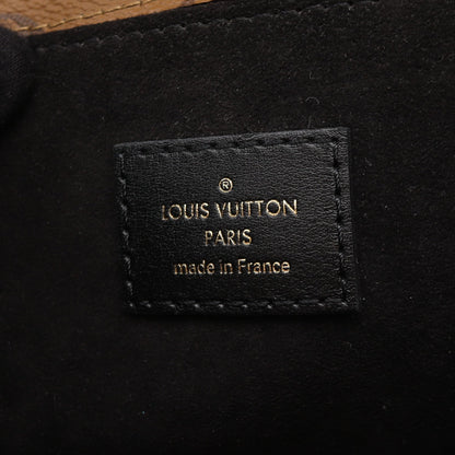 ポシェット メティス MM モノグラムリバース ハンドバッグ PVC レザー ブラウン ブラック 2WAY ルイヴィトン バッグ LOUIS VUITTON