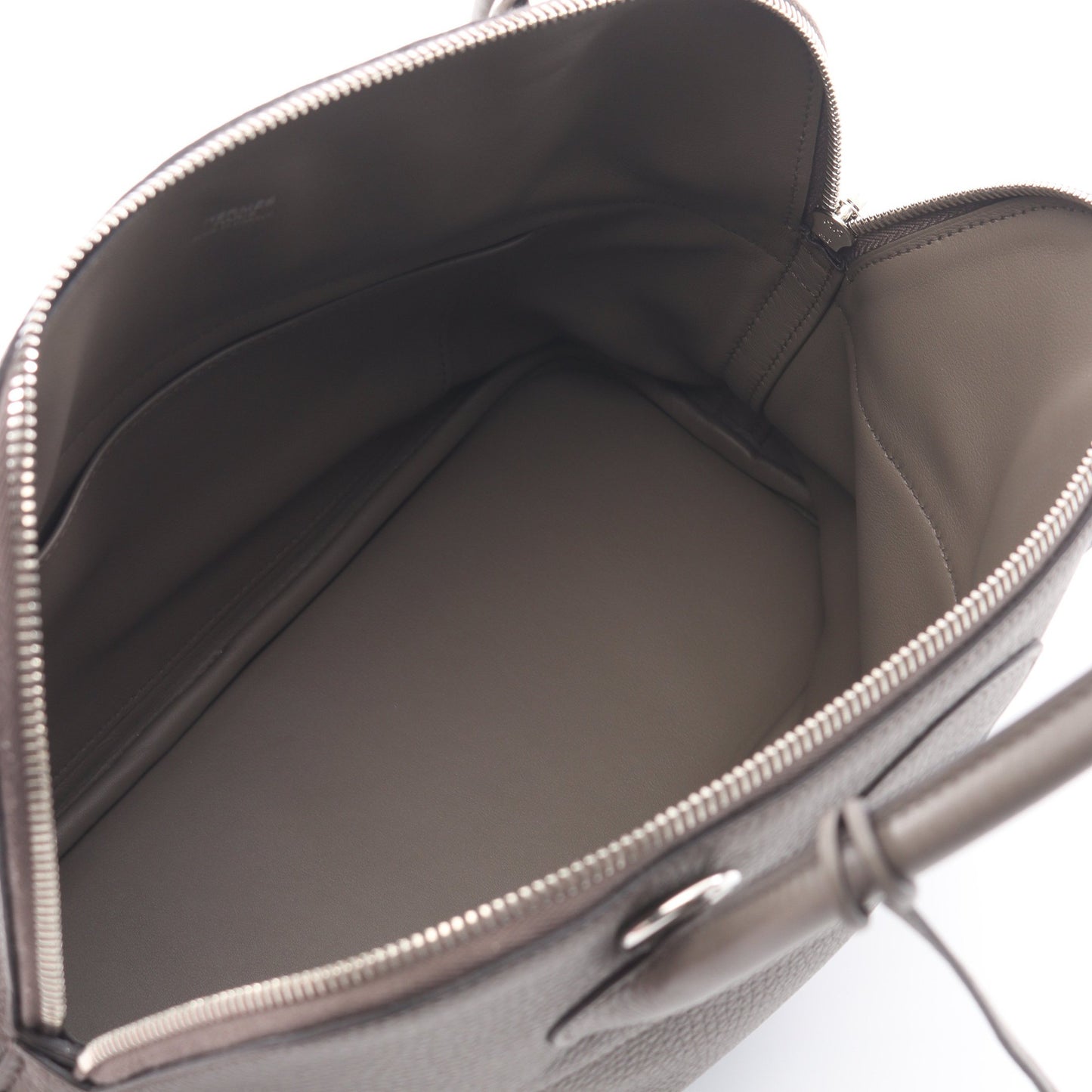 ボリード31 エタン ハンドバッグ トリヨンクレマンス グレー シルバー金具 2WAY C刻印 エルメス バッグ HERMES