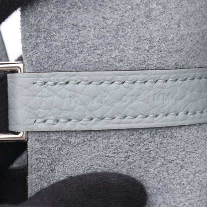 ピコタンロックPM グリパンタン ハンドバッグ トリヨンクレマンス ブルーグレー シルバー金具 K刻印 エルメス バッグ HERMES