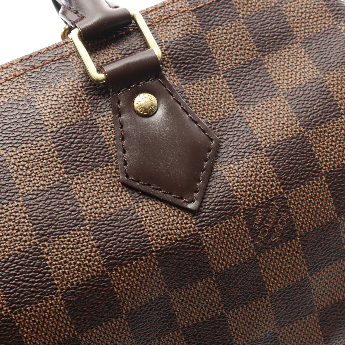 スピーディ30 ダミエエベヌ ハンドバッグ PVC レザー ブラウン ルイヴィトン バッグ LOUIS VUITTON