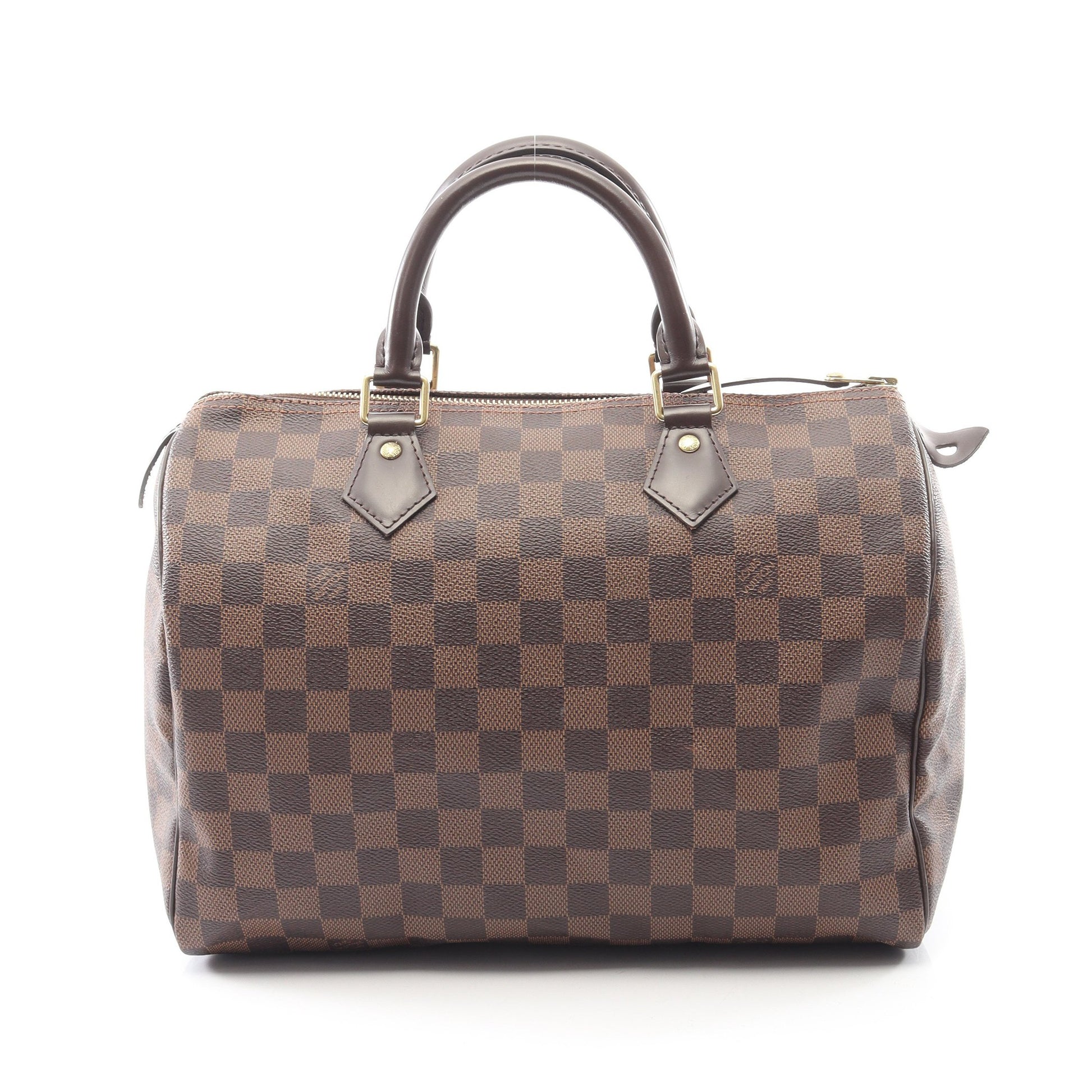 スピーディ30 ダミエエベヌ ハンドバッグ PVC レザー ブラウン ルイヴィトン バッグ LOUIS VUITTON
