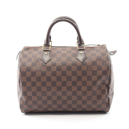 スピーディ30 ダミエエベヌ ハンドバッグ PVC レザー ブラウン ルイヴィトン バッグ LOUIS VUITTON