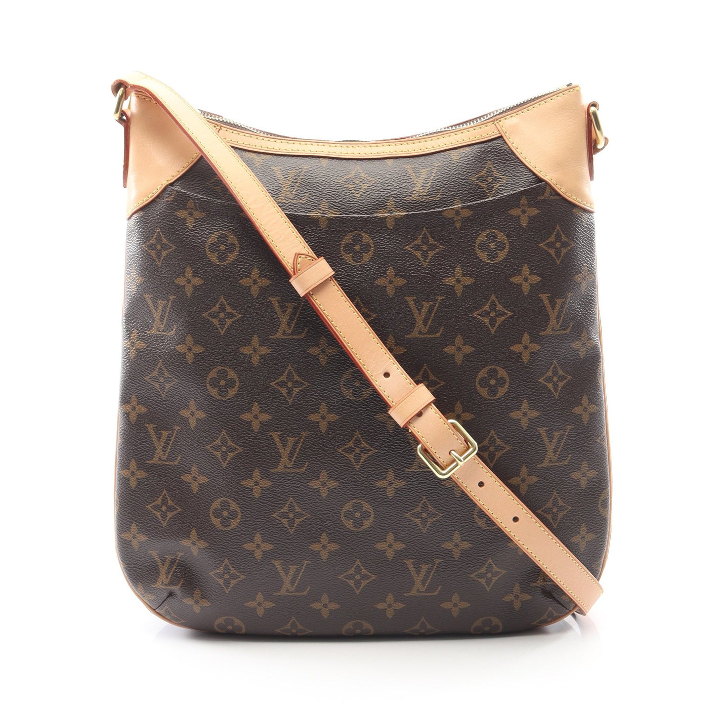 オデオンMM モノグラム ショルダーバッグ PVC レザー ブラウン ルイヴィトン バッグ LOUIS VUITTON