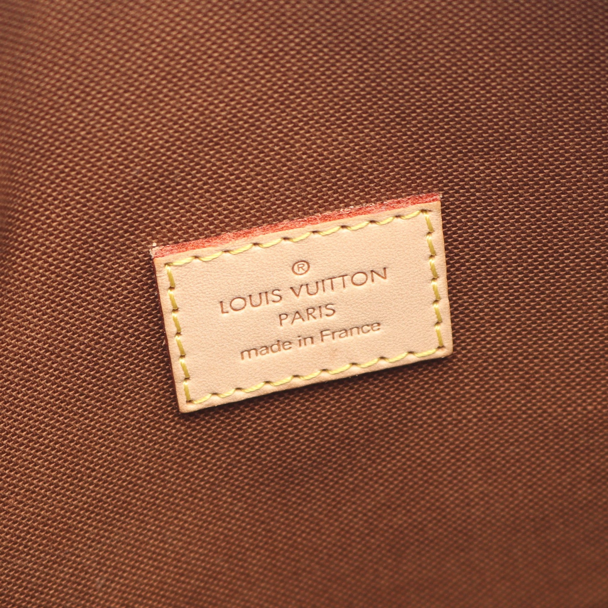 オデオンMM モノグラム ショルダーバッグ PVC レザー ブラウン ルイヴィトン バッグ LOUIS VUITTON