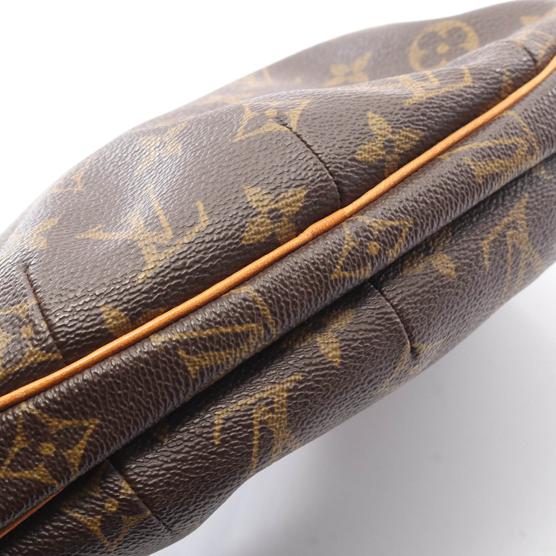 クロワッサンMM モノグラム ショルダーバッグ PVC レザー ブラウン ルイヴィトン バッグ LOUIS VUITTON