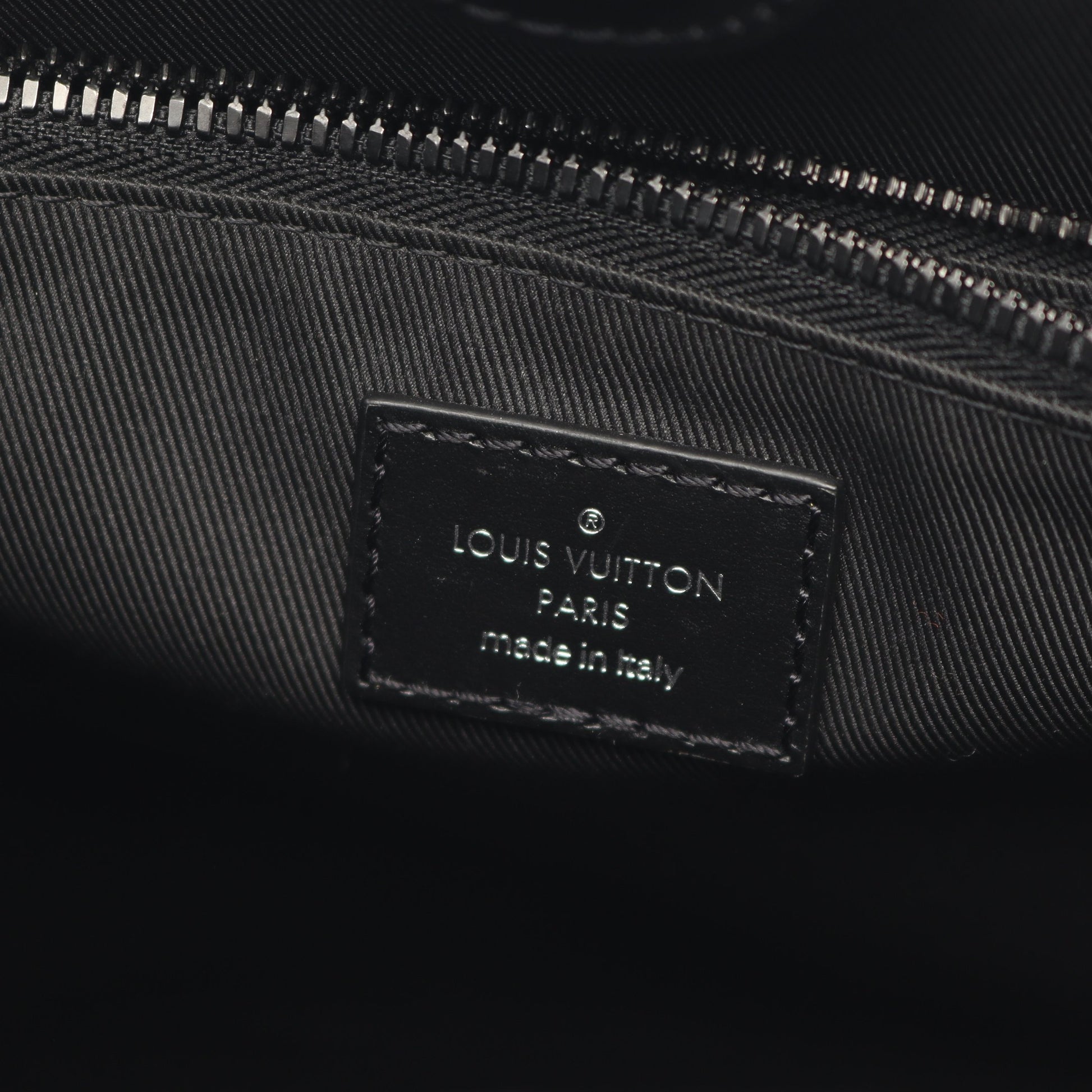 サックプラ フォールド エピ ノワール ハンドバッグ レザー ブラック 2WAY ルイヴィトン バッグ LOUIS VUITTON