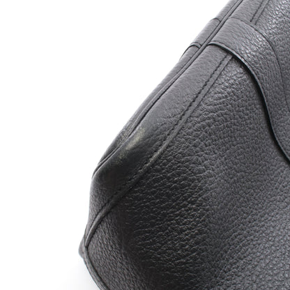 ガーデンパーティPM ハンドバッグ トートバッグ カントリー ブラック シルバー金具 X刻印 エルメス バッグ HERMES