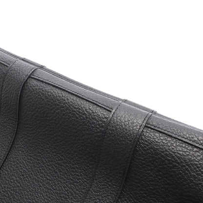 ガーデンパーティPM ハンドバッグ トートバッグ カントリー ブラック シルバー金具 X刻印 エルメス バッグ HERMES