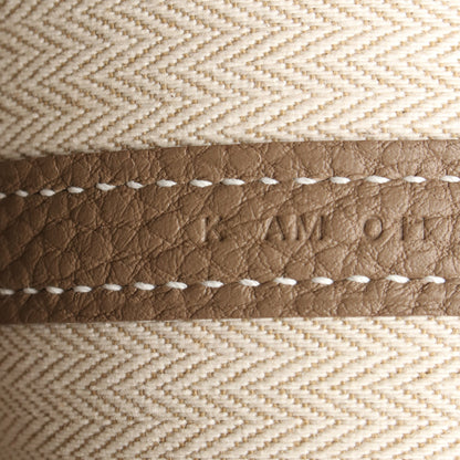 ガーデンパーティTPM エトゥープ ハンドバッグ トートバッグ ネゴンダ グレーブラウン シルバー金具 K刻印 エルメス バッグ HERMES