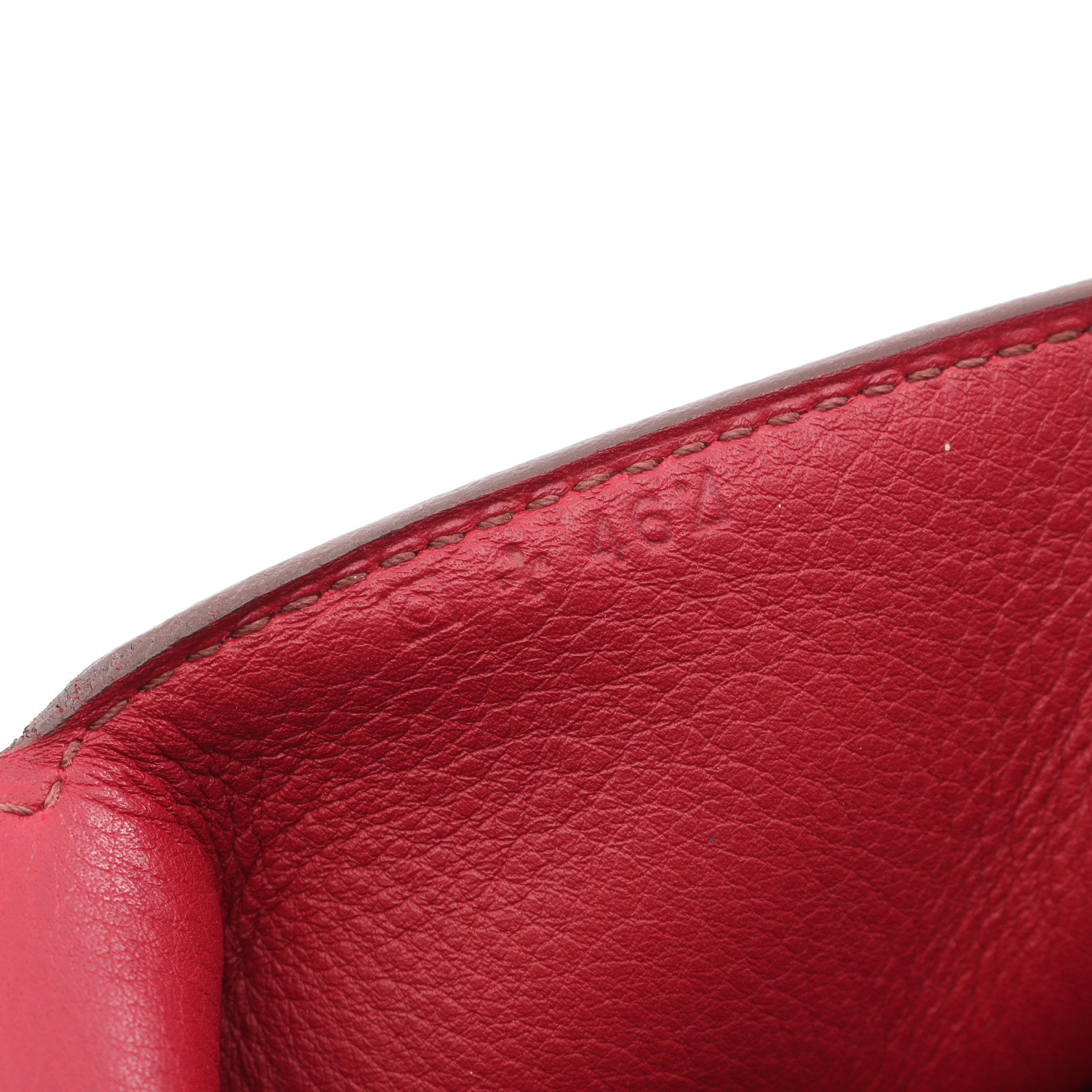 ツールボックス26 ルビー ハンドバッグ ヴォースイフト バーガンディ