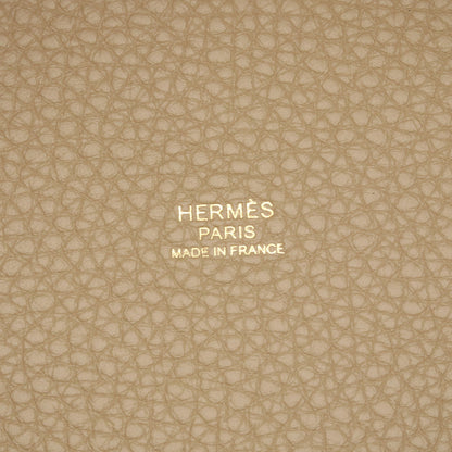 ピコタンロックPM トレンチ ハンドバッグ トリヨンクレマンス ベージュ ゴールド金具 K刻印 エルメス バッグ HERMES