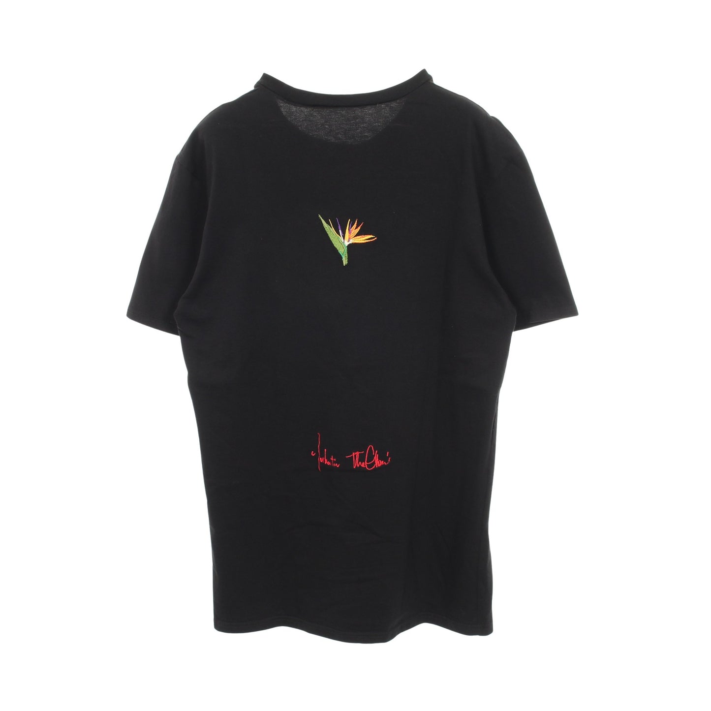 WALK A MILE IN MY SHOES 半袖Tシャツ コットン ブラック クリスチャンルブタン トップス Christian Louboutin
