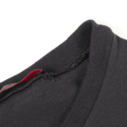 WALK A MILE IN MY SHOES 半袖Tシャツ コットン ブラック クリスチャンルブタン トップス Christian Louboutin