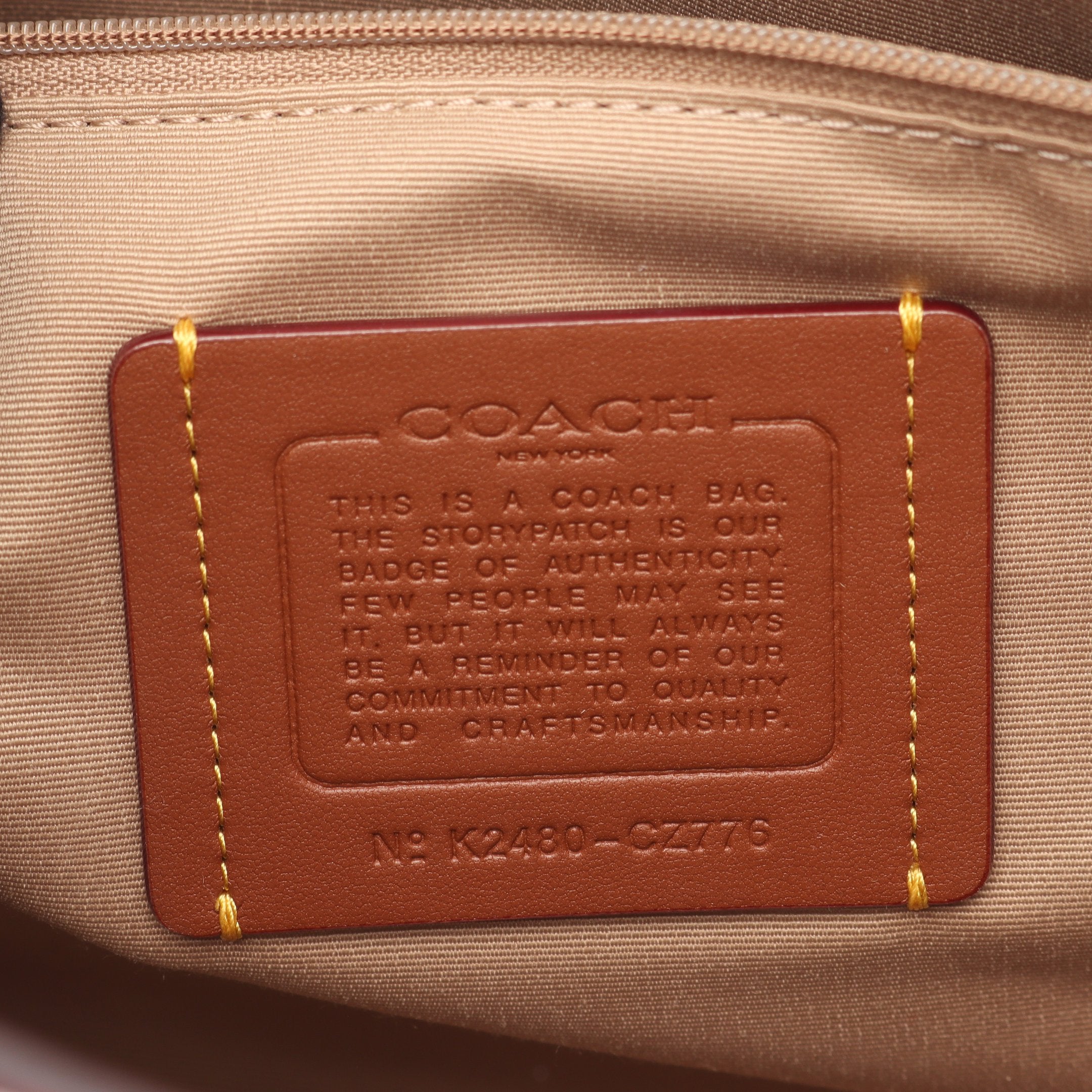 COACH コーチ ニューレッドチェリープリントバッグ CB290 COACH